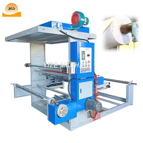 Colors Flexographic Carton Box Plastic Bag Printing Machinery Roll