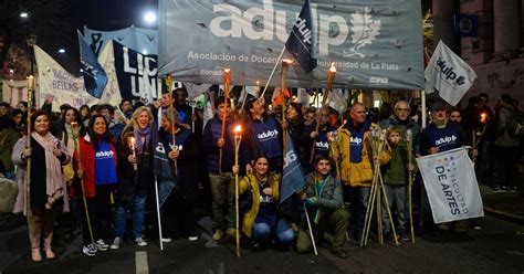 Marchas paro y visibilización en la UNLP así sigue el plan de lucha