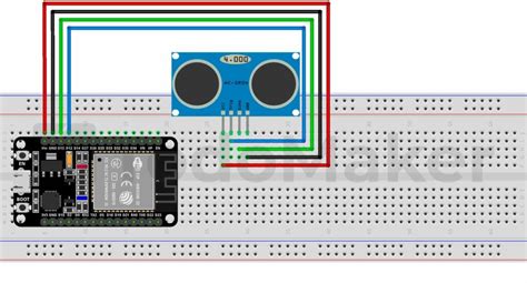 ESP32 MicroPython Interfacing Ultrasonic Sensor HC SR04