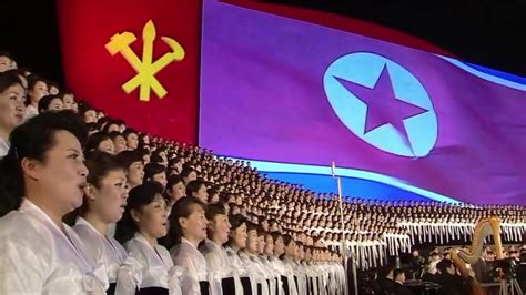 Himno De La República Popular Democrática De Corea En El 70 Aniversario De La Fundación Del Ptc