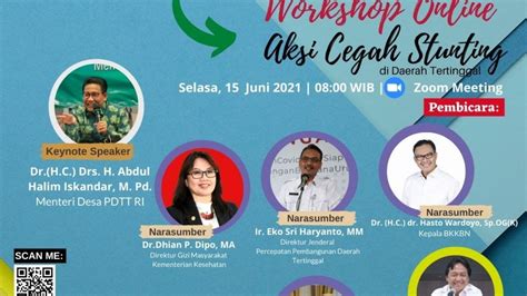 Workshop Aksi Cegah Stunting Di Daerah Tertinggal YouTube