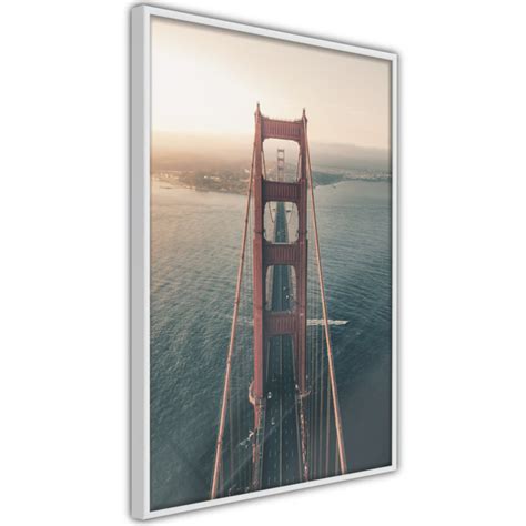 Ebern Designs Gerahmtes Poster Br Cke In San Francisco I Wayfair De