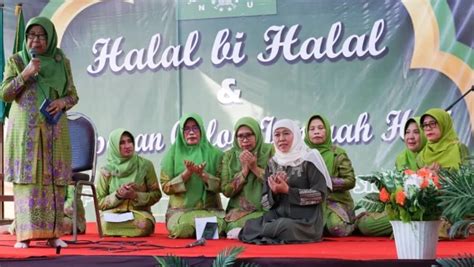 Khofifah Sebut Muslimat Nu Sidoarjo Tertib Organisasi Dan Administrasi