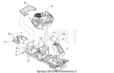 Troy Bilt 13cc26jd011 Tb30r 2018 Parts Diagram For Fender