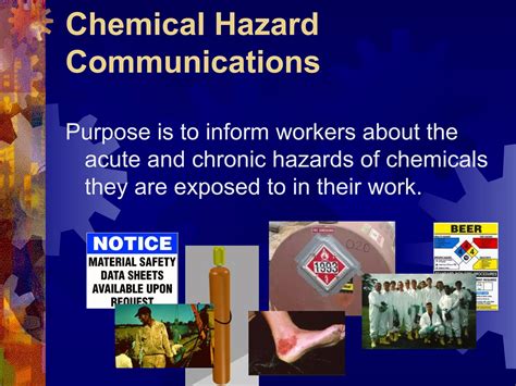 Chemical Hazard Communication Ppt