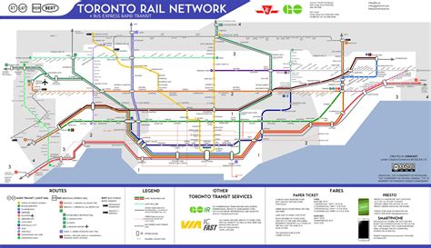 Go Train Map Of Toronto