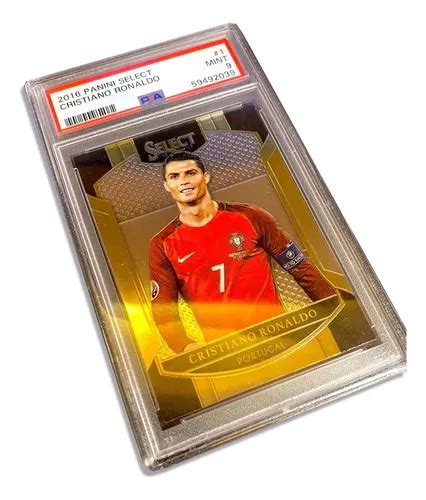 Cristiano Ronaldo Tarjeta Select 1 Certificada Psa 9 Mint Envío Gratis