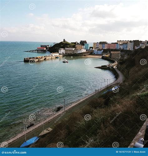 Tenby harbour stock image. Image of tenby, harbour, views - 161571131