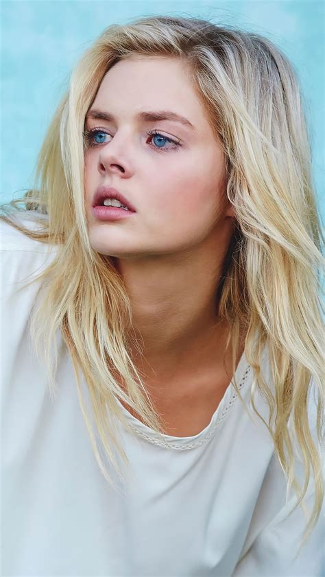 Samara Weaving Blue Eyes Blonde Actress 2022 4K Ultra HD Mobile Phone