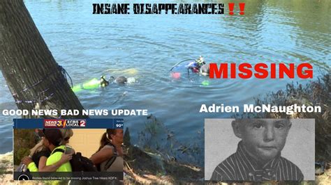 Insane Disappearances Good News Bad News Update Youtube