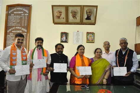 Candidates Elected Unopposed To Karnataka Legislative Council Bjp