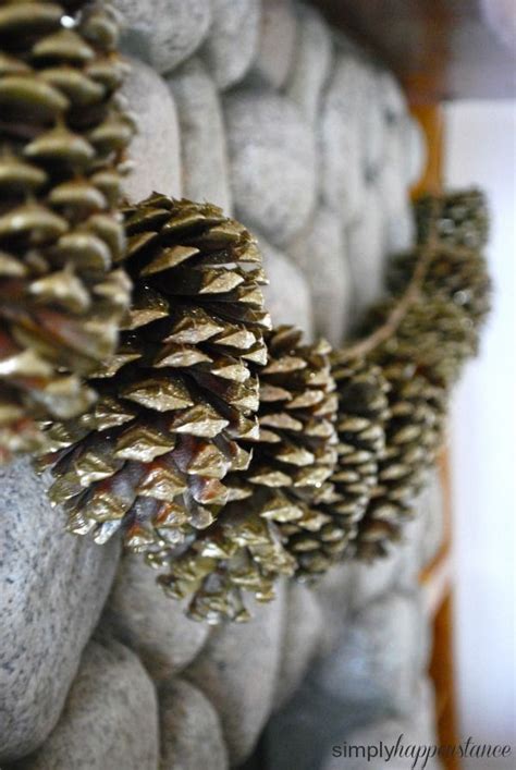 DIY Pinecone Garland - Simply Happenstance | Pinecone garland, Diy ...