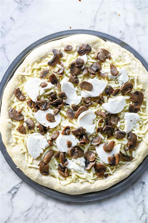 Truffled Mushroom Pizza Recipe