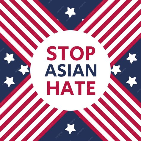 Premium Vector Stop Asian Hate