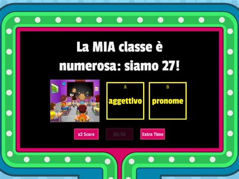 Aggettivi O Pronomi Possessivi Gameshow Quiz