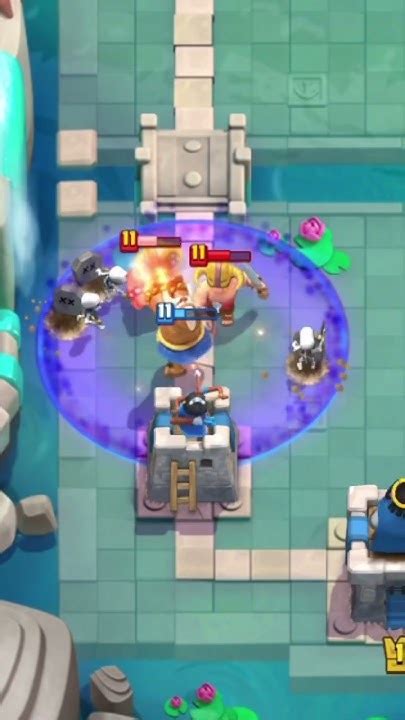 Monk Graveyard Vs Elite Barbarians Clash Royale Youtube