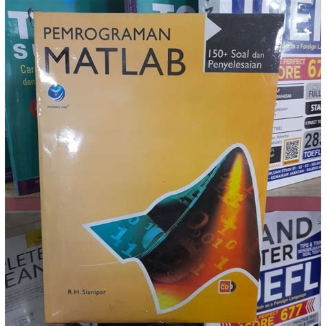 Jual Pemrograman Matlab Soal Dan Penyelesaian Cd R H Sianipar