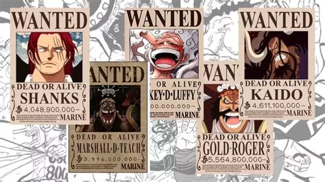 One Piece As 10 Maiores Recompensas Da Série