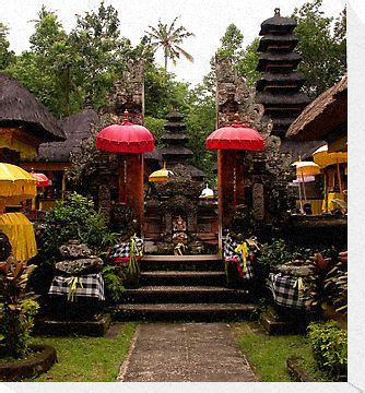 Campuan Temple Ubud Bali Canvas Print For Sale By JonathaninBali