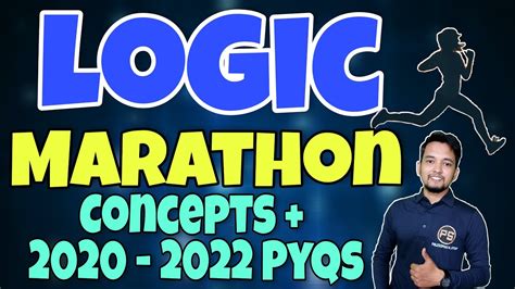 Logic Marathon Concepts 2020 2022 PYQs With Detail Explanation