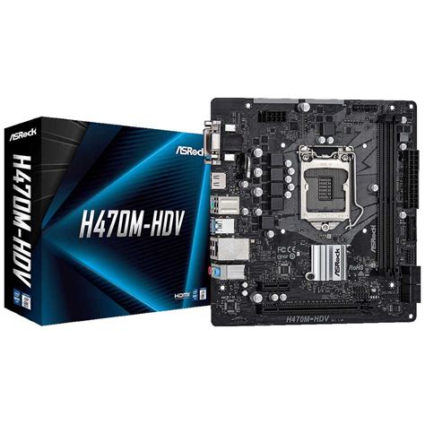 Asrock H470M HDV Motherboard Techinn