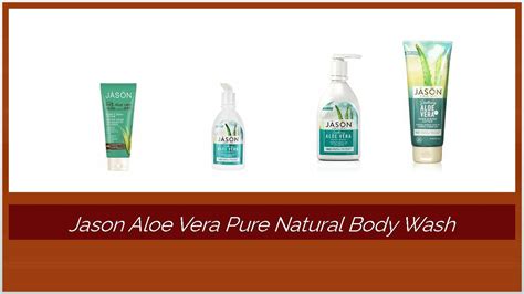 Jason Aloe Vera Pure Natural Body Wash Daring Reviews YouTube