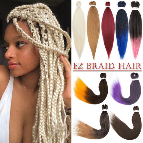 Pre Stretched Ez Braiding Hair Extensions Twist Ombre Jumbo Braids Yaki Braid Us สถานีตำรวจ