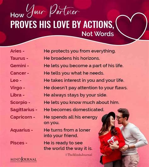 How Your Partner Proves His Love Based On His Zodiac Sign Zodiac