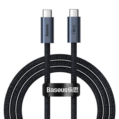 Baseus Usb Typ C Zu Usb Typ C Lade Und Datenkabel M W