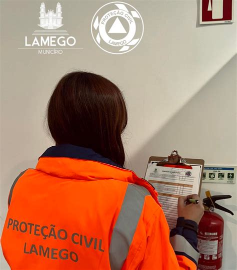 Serviço Municipal de Proteção Civil Lamego Simulacro Hotel Vila