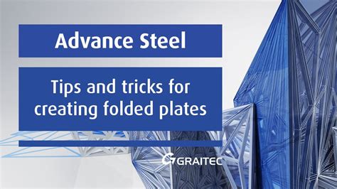 Autodesk Advance Steel Folded Plates Tips And Tricks Youtube