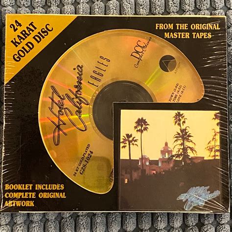 Eagles Hotel California Dcc Compact Classics Karat Gold Cd Oop