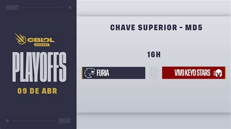 FURIA x Vivo Keyd Stars CBLOL Academy 2024 1ª Etapa Playoffs Dia