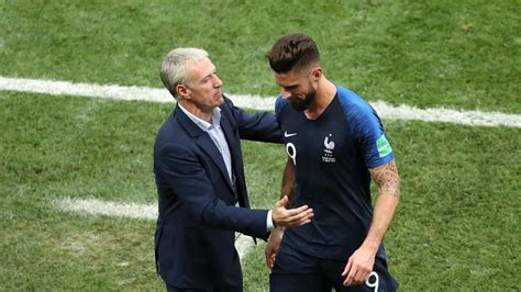 Uefa Nations League Deschamps Giroud Criticism Unfair As Striker