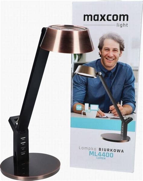 Lampa Lampka Biurkowa Maxcom Lampka Biurkowa MaxCom ML4400 Lumen