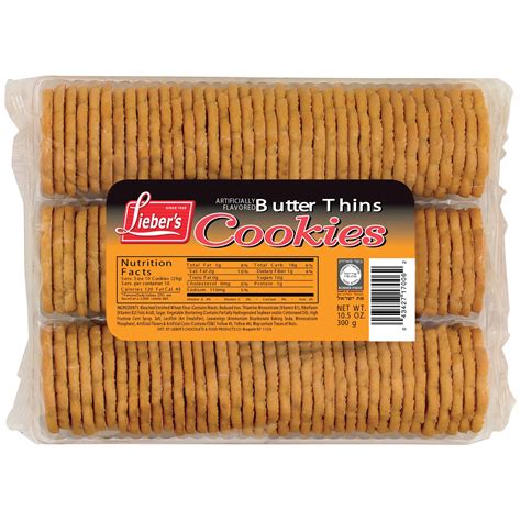 Lieber S Butter Thins Cookies Shop Cookies At H E B