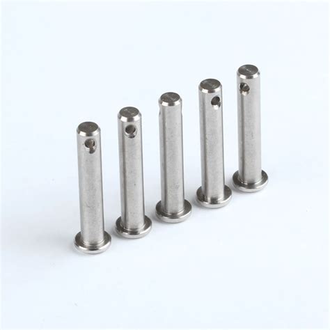 Iso 2341 Clevis Pin With Head Stainless Steel 304 Passivated Carbon