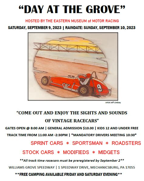 Emmr Hosting Vintage Race Car Track Time And Car Show On September 9