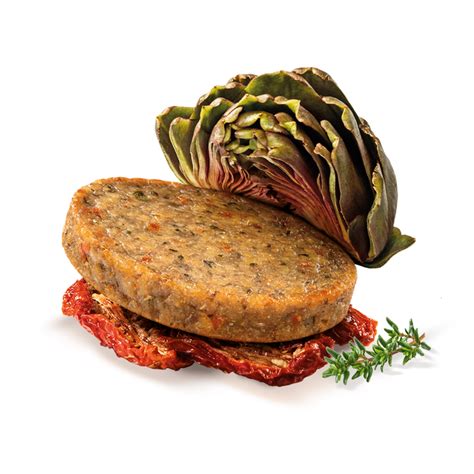 Kioene Burger Vegetale Con Carciofi E Pomodori Secchi