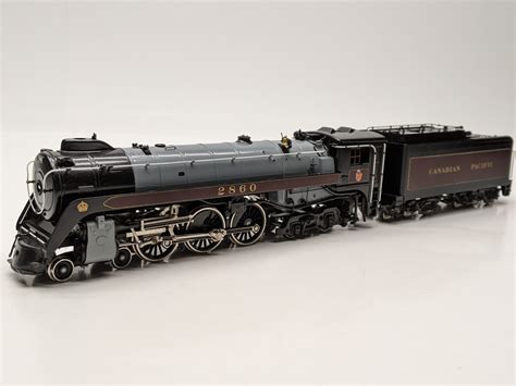 Tenshodo 166 Brass Ho 4 6 4 Royal Hudson And Tender Canadian Pacific