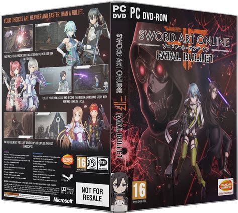 Sword Art Online Fatal Bullet Pc Custom Dvd Cover By Diosvolt On Deviantart