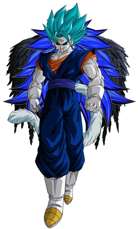 Vegetto Ssj787 Full Power Demonio Del Fin Remake By Kate Yamazaki On