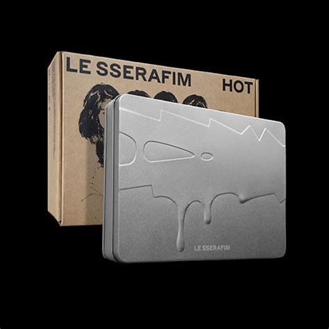 Le Sserafim Th Mini Album Hot Tin Case Ver Kpopb B