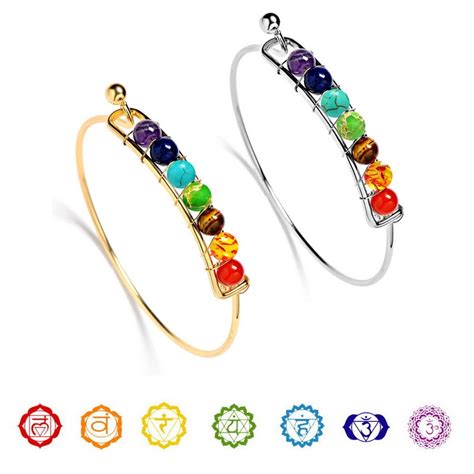 Bracelet Ouverture Des Chakras Bijoux Chakras En Pierres Naturelles