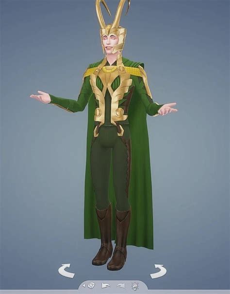 Mod The Sims Loki Ceremonial Armour Cape