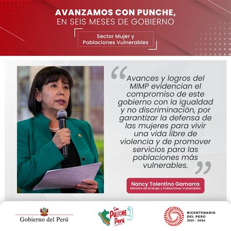 Ministerio De La Mujer Y Poblaciones Vulnerables On Twitter Durante