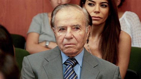 Carlos Menem se emocionó al recordar a Juan Domingo Perón Diario