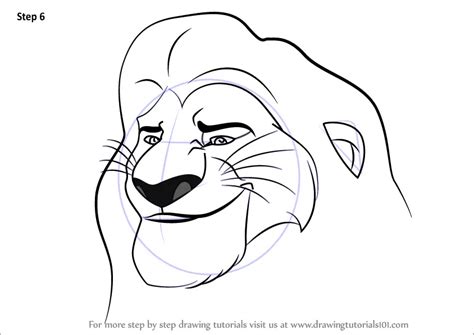 How to Draw Mufasa from The Lion Guard (The Lion Guard) Step by Step ...