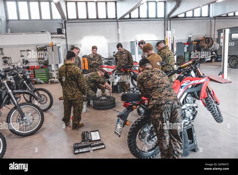 Finnish Army Chief Petty Officer Mats Lindholm A Dirt Bike Instructor