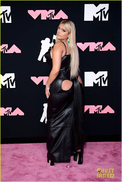 Bebe Rexha Steps Out For MTV VMAs 2023 In A Cheek Baring Dress After